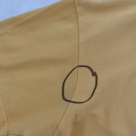 Lacoste Vintage Men’s yellow polo. Size Large. See chart. - Picture 10 of 13